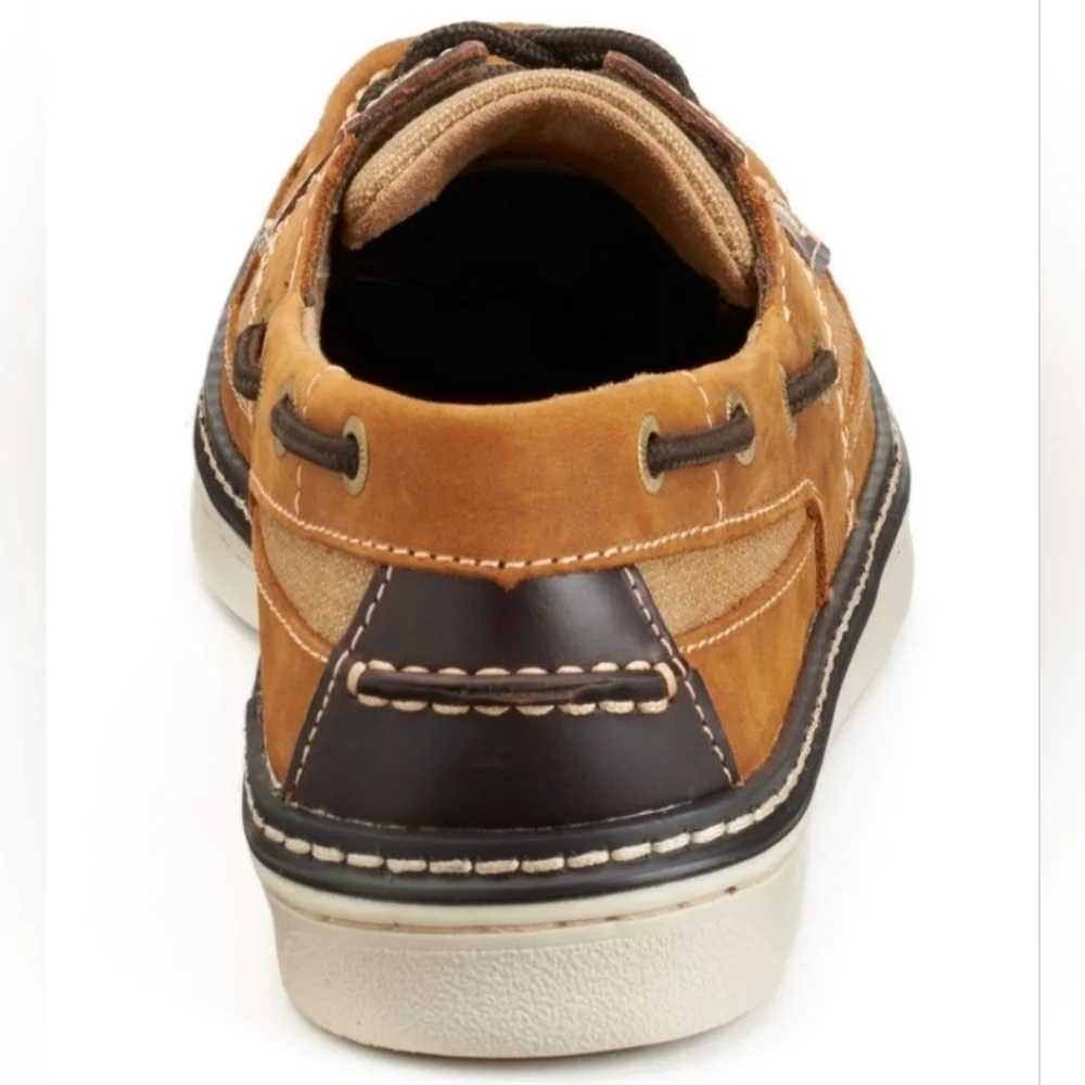 Eddie Bauer Carson Boat Shoe Tan Size 10.5